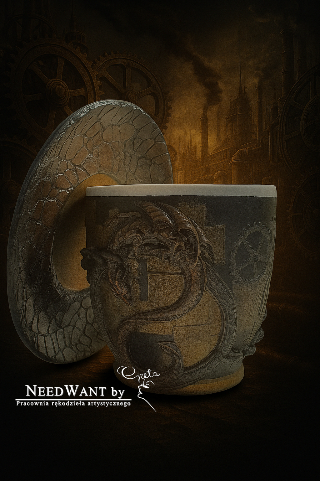 Dragon’s Tea Mug-logo-NeedWant by Greta