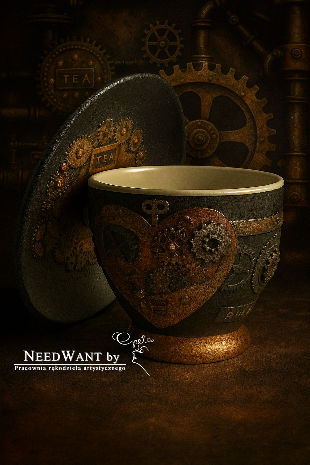 Tea Time – Machine Rules-logo-NeedWant by Greta